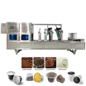 Fully Automatic Powder Cup Filling And Sealing Equipment With CE And ISO