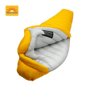 Alpino Guest Lete serie 95% ultraleggero 850fp 450g anatra piumino riempire sacco <span class=keywords><strong>a</strong></span> <span class=keywords><strong>pelo</strong></span> all'aperto campeggio freddo per dormire - Product Image 6