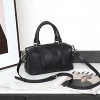 Bolso Boston de gran capacidad para mujer, bolso de hombro para teléfono móvil, bolsos de marca originales de alta calidad a la moda de cuero genuino