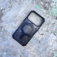 Coque transparente magnétique antichoc pour iPhone 17 Air 16 Pro Max 15 14 Plus 13 Pro Couverture magnétique transparente sans fil