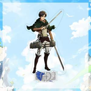 15cm alta qualidade Anime Attack on Titan Shingeki no Kyojin 31 cores Acrílico figura stand