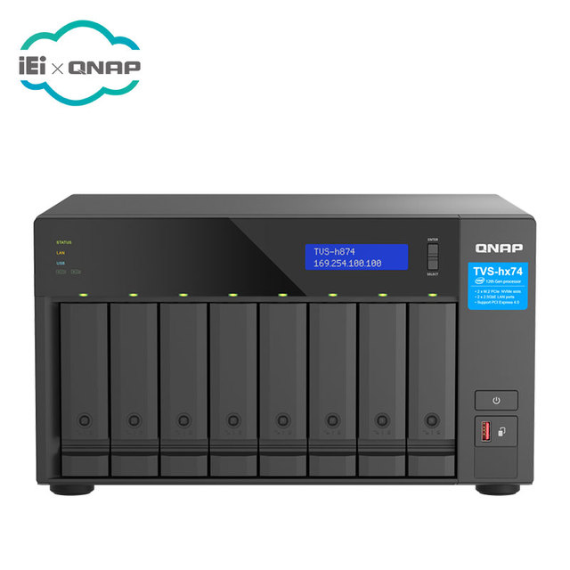 QNAP TVS-h874-i7-32G 8-bay QuTS-hero NAS Networking Storage