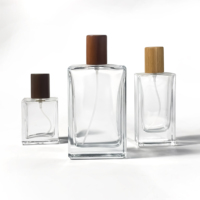 Boîte d'emballage de cosmétiques de style ins Bouteille vide de parfum Bouteille d'huile d'olive de 30ml 50ml 100ml Vaporisateur de verre Bouteilles de parfum de luxe