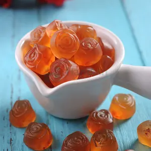 Erwachsene Multi Vitamin Sweet Candy Herzform Fruchtig OEM Benutzer definierte Formel Vitamin C Gummy Candy