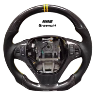 Volant en fibre de carbone pour Hyundai Genesis Coupé BK1 BK2, amélioration de l'intérieur performance, sans airbag