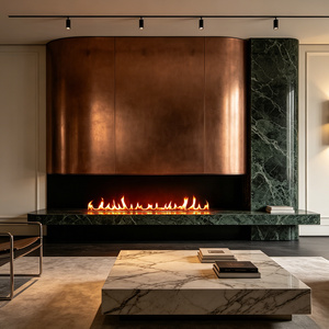 <span class=keywords><strong>Chimenea</strong></span> Eléctrica Inno-Fire de 60 Pulgadas (<span class=keywords><strong>150</strong></span> <span class=keywords><strong>cm</strong></span>) con Quemador Ecoflame y Wifi - Product Image 3