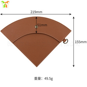 In stock: Fan-shaped <b>coffee</b> <b>filter</b> paper sleeve, tea brewing paper, leather hanging bag, outdoor hanging dustproof <b>filter</b> paper - Product Image 5