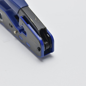 YTH Professional Cat7 <strong>RJ45</strong> Crimping Tool High Carbon Steel Pass Through <strong>Crimp</strong> Pliers with Foldable Handle for Ethernet <strong>Cable</strong> - Product Image 3