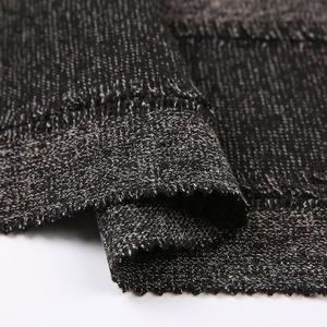 Europa Ecológico TR blazer Tela 340GSM Poliéster Rayón Vestido <span class=keywords><strong>Material</strong></span> de tela Doble cara Tinte liso Tejido Traje de hombre Tela - Product Image 2