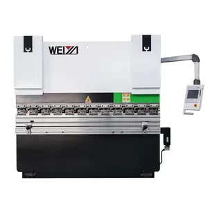 WEIYA 30T1600 มินิ NC ขนาดเล็กหรือ CNC เหล็กอลูมิเนียมไฮดรอลิกดเบรก WC67 ซีรี่ส์เครื่องดัด