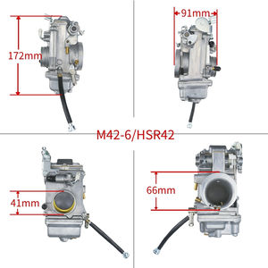<span class=keywords><strong>Carburador</strong></span> de Motocicleta Mikuni HSR42 HSR45 HSR48 TM42-6 TM45-2K para <span class=keywords><strong>Harley</strong></span>-<span class=keywords><strong>Davidson</strong></span> Evo, 42 MM, 45 MM, 48 MM, Novedad de Gran Venta 2025 - Product Image 2