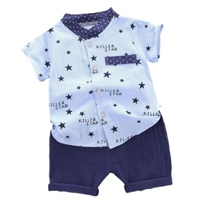 Set di abbigliamento per neonati estivi transfrontalieri in stile coreano 1-4 anni in cotone stile coreano sottile in due pezzi di tendenza all'ingrosso - Product Image 5