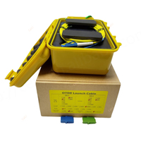 Kotak kabel peluncuran OTDR serat optik, jalur perpanjang 150/300/500m/1km/2km SC/LC/FC/ST APC UPC