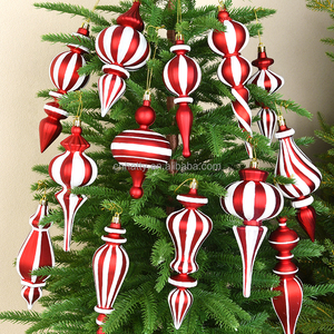 Promotion Vente Flash Boules de Noël Personnalisables de Haute Qualité en Plastique Écologique avec Finition Galvanisée à Suspendre - Product Image 1