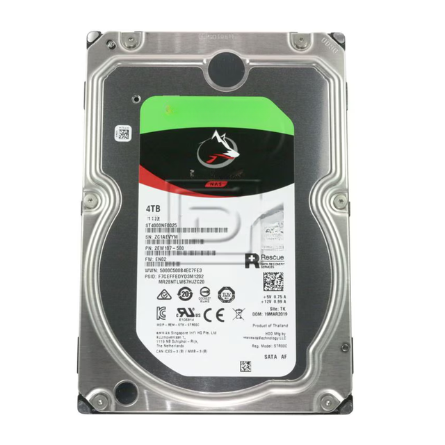 ST4000NE0025 4TB 3.5'' Internal Desktop NAS Hard Drive 7200RPM 128MB Cache SATA 6Gb/s High Performance Storage HDD for RAID New