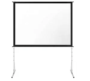 84-350 inch front and rear matte fast fold projector screen apply for outdoor display