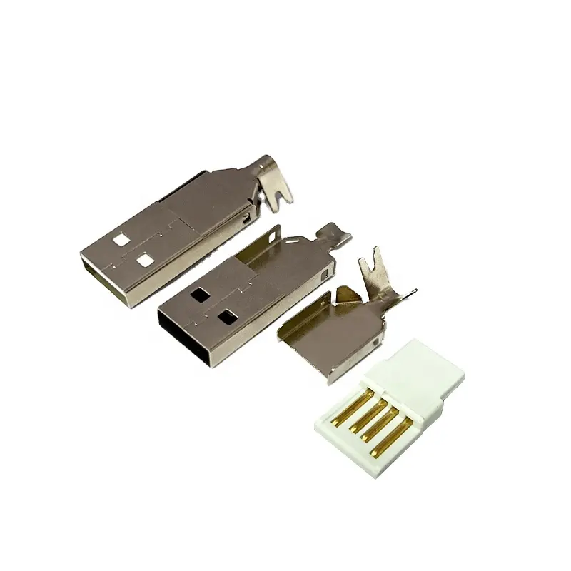 Commercio all'ingrosso di alta qualità Micro Mini tipo a USB 3.0 2.0 A B tipo-C maschio femmina porta connettore di ricarica del telefono a 5 Pin