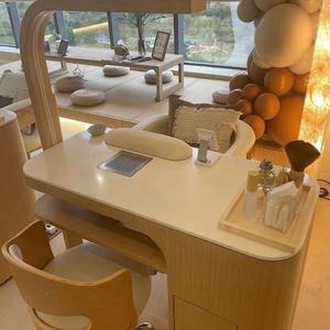 Wss Modern Simplicity Solid Wood Lacquered Beauty Salon Furniture Manicure Table for <b>Nails</b> <b>Nail</b> Table <b>Desk</b> - Product Image 6