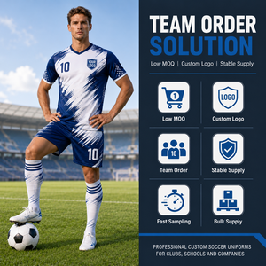 <span class=keywords><strong>Maglia</strong></span> da Calcio Personalizzata con Stampa, Maniche Corte, Nome e Numeri Personalizzati per Allenamento e Competizione di Squadra - Product Image 4