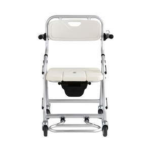 Silla de Ducha Moderna de Aleación de Aluminio Lansing Medical con Capacidad de 150 kg - Plegable, Ligera y Portátil <span class=keywords><strong>para</strong></span> Baño - Product Image 1
