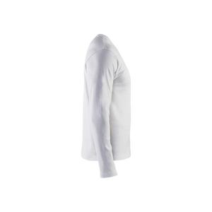 BLAKLADER - 331410321000XL <b>T</b>-<b>shirt</b> <b>long</b> <b>sleeved</b> <b>White</b> - EAN 7330509255186 WORK <b>T</b>-<b>SHIRTS</b> AND POLO <b>SHIRTS</b> - Product Image 3