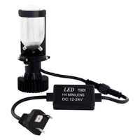 Ampoule de phare de projecteur LED miniature Brieyes Y6D H4 50W 8000LM haute puissance, étanche IP68, pour voiture et moto, phare antibrouillard