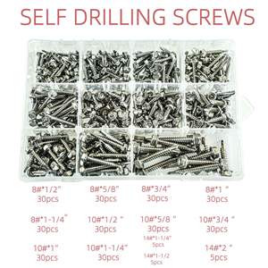 Tornillo autorroscante de acero inoxidable marca Zhengxing con cabeza hexagonal plana y extremo hexagonal exterior para equipos de distribución de energía - Product Image 3