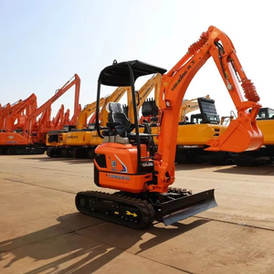 Excavadora de cadenas LonKing CDM6016 de 1.7 toneladas, miniexcavadora de cola cero con motor para proyectos de ingeniería municipal - Product Image 1