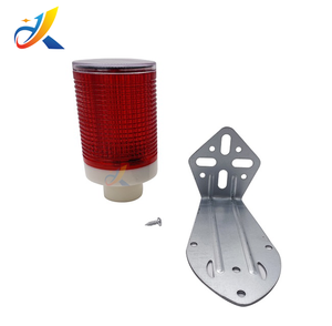 Cao cấp năng lượng mặt trời <span class=keywords><strong>LED</strong></span> <span class=keywords><strong>Strobe</strong></span> cảnh báo ánh sáng Red Trắng <span class=keywords><strong>Beacon</strong></span> cho máy bay khu vực và giao thông Cone an toàn - Product Image 3