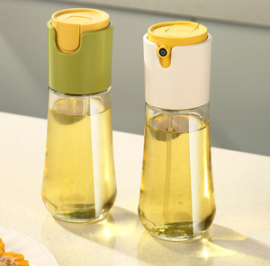 2025 nouveau double usage cuisine cuisson Flip Cap distributeur d'huile d'olive personnalisé Transparent vaporisateur bouteille d'huile pour <span class=keywords><strong>vinaigre</strong></span> Sauce soja - Product Image 3
