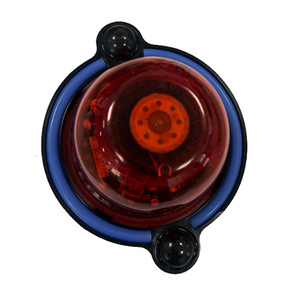 Feu d'obstruction aérien LED rouge DL-S6216 à énergie solaire avec fixation par pince pour utilisation en haute altitude - Product Image 3