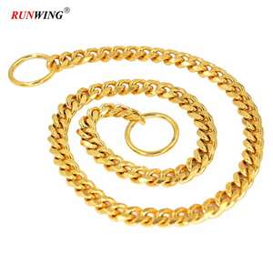 Collar de cadena para perro, gargantilla de Metal, Collar para perro - Product Image 1