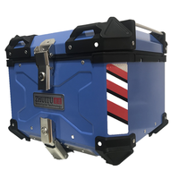 ZHUITU 25L 36L 45L boîte supérieure 55L 65L 85L moto nourriture déjeuner livraison X boîte vélo ensemble Top case moto alliage aluminium boîte