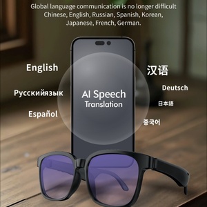 Gafas inteligentes de 5-6 horas de reproducción de Audio Fitness Tracker Funcionalidad Gafas de sol inteligentes Myka Aut Sombras de ojos Sub Gafas - Product Image 4