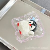 Série de jouets squishy mignons en forme d'animaux de dessin animé, jouets à presser en silicone multicolores Koala Pingouin, fournitures de papeterie pour enfants, cadeaux