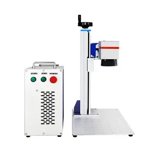 20W 30W 50W Fiber portable laser marking machine 3D dynamic marker Raycus metal fiber laser laser marking machine