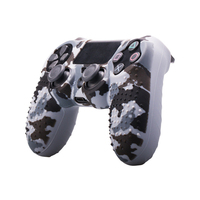 SYYTECH Housse de protection anti-transpiration pour manette, coque en silicone antidérapante pour PS4 Slim Pro, accessoires de jeu