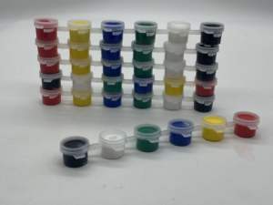 Penjualan langsung dari pabrik <span class=keywords><strong>pot</strong></span> <span class=keywords><strong>Mini</strong></span> 3ml dengan <span class=keywords><strong>pot</strong></span> plastik 6 warna lukisan akrilik berbasis air tidak beracun untuk anak - Product Image 4
