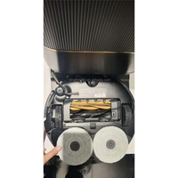 DREAME X40 Pro Ultra Aspirateur Robot Intelligent Humide et Sec pour Hôtels LDS 158F 3.2L avec Vidange Automatique du Sac à Poussière, Brosse Latérale 10mm et LiDAR