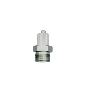 stainless steel G1/4 male thread to male luer lock connector