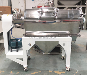 Thực phẩm thạch cao Tinh bột <span class=keywords><strong>Thyme</strong></span> lá bột ngang ly tâm luồng không khí sifter separator ROTARY sàng máy - Product Image 5