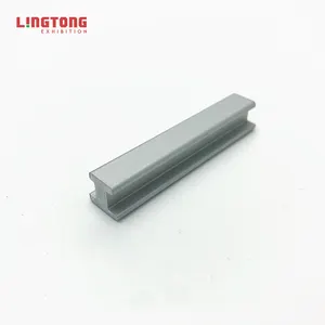 (11) extrusión de conexión de aluminio para conectar dos ranuras de 4,3mm, conector vertical para sistema maxima, soportes para cabina de exposición