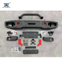 Nouveau pare-chocs avant en aluminium 4x4, style 10e anniversaire, barre de protection noire pour Wrangler JK