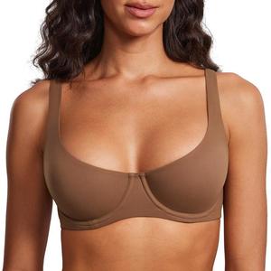 Reggiseni Plus-Size per Donna, Comodi e Senza Cuciture, con Ferretto e Push-Up, Tinta Unita - Product Image 1