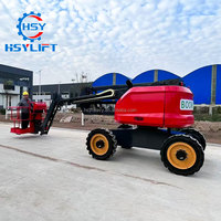 Plateforme élévatrice articulée électrique hydraulique 230 kg 10 m 12 m 14 m pour l'entretien des entrepôts
