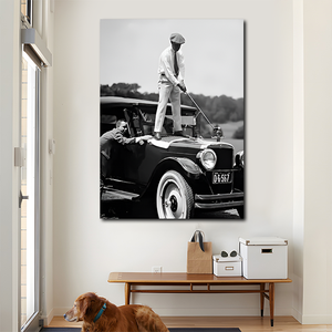 Vente en gros <span class=keywords><strong>de</strong></span> photos <span class=keywords><strong>de</strong></span> voitures vintage GOLF ANTIQUE, décoration murale imprimée <span class=keywords><strong>de</strong></span> photographies anciennes - Product Image 4