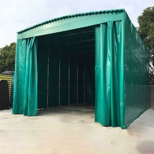 เต็นท์กิจกรรมกลางแจ้งแบบพับเก็บได้ขนาดใหญ่ปรับแต่งได้ พร้อมหลังคาแบบดึง-ดัน ใช้เป็นโรงเก็บของ โรงรถ หรือที่จอดรถ - Product Image 4