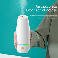 Diffuseur d'huiles essentielles Type-C, diffuseur d'arômes pour la maison et l'hôtel, lumière LED, mini machine d'aromathérapie rechargeable