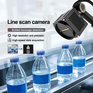 Caméra industrielle HIFLY à vision industrielle haute vitesse 16K 72kHz Mono CMOS 10GigE à balayage linéaire 16K avec prise en charge du balayage linéaire - Product Image 3