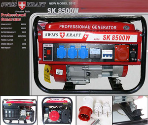Generador de <span class=keywords><strong>Gasolina</strong></span> Kraft SK8500W 15HP 210cc con 12 Horas de Autonomía a un <span class=keywords><strong>Precio</strong></span> Razonable - Product Image 3